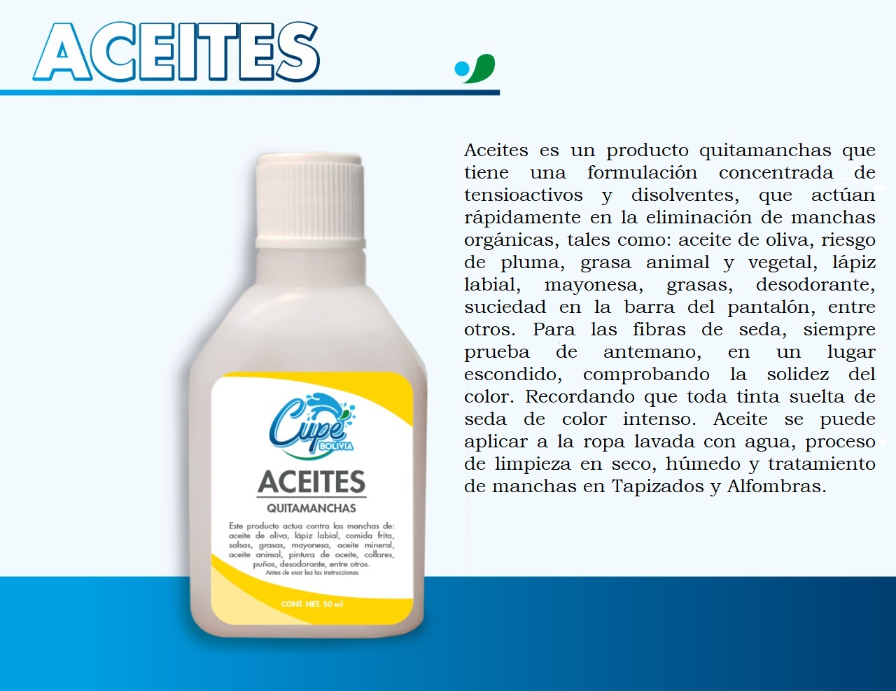 Aceites articulo
